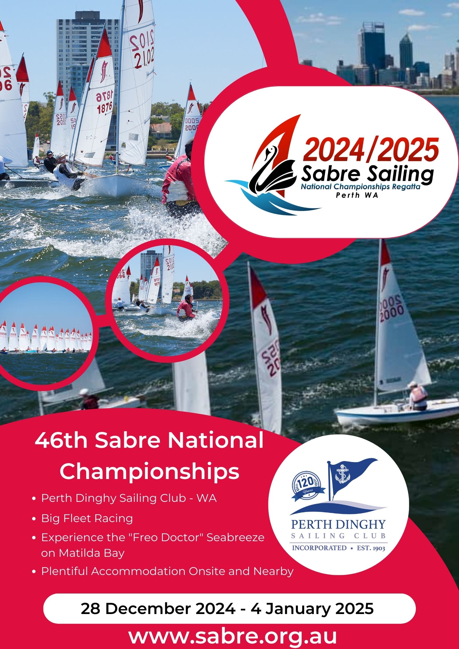 2024/25 Sabre Nationals Poster